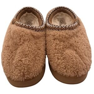 UGG Tasman Maxi Curly (Big Kid) Slippers, Chestnut, Size 3